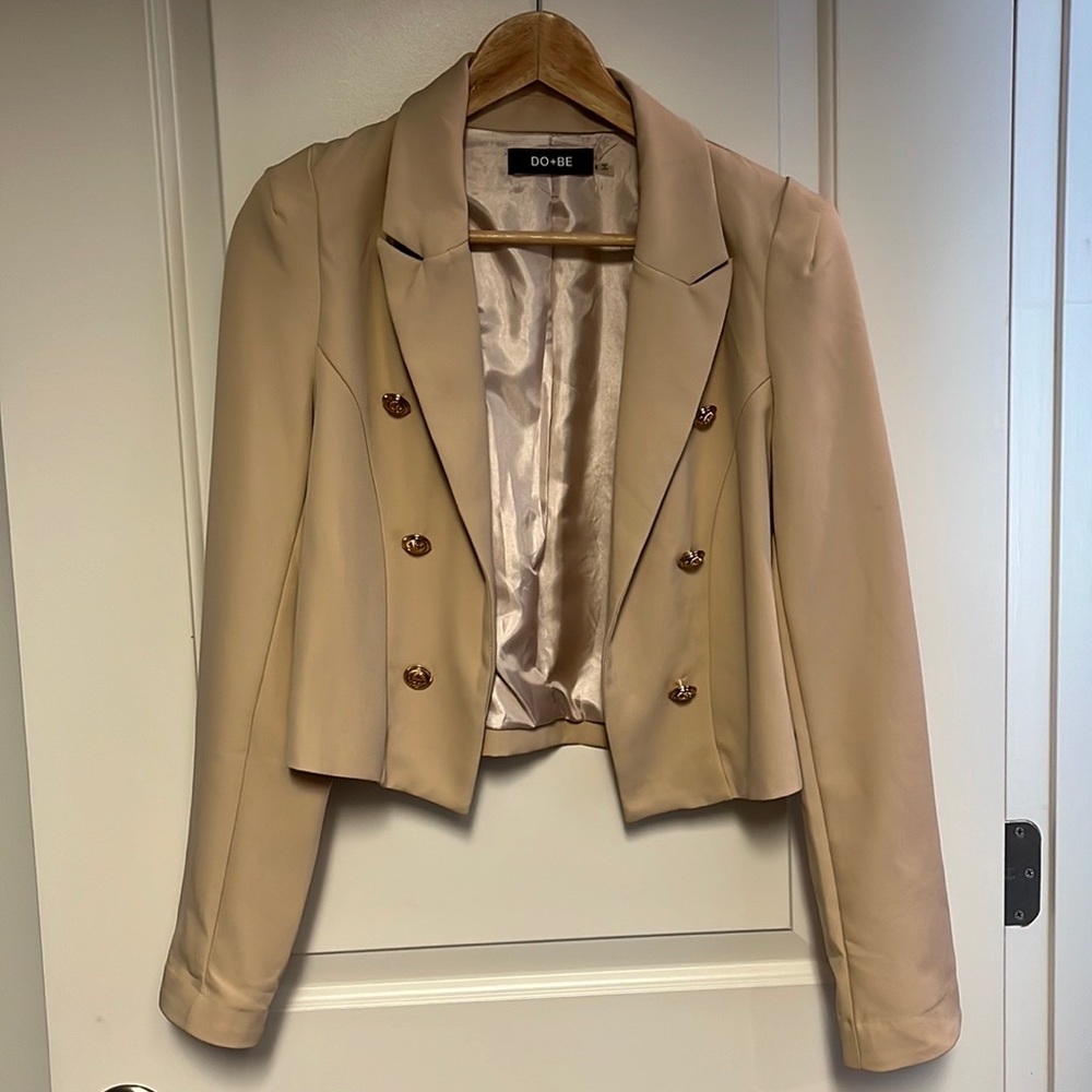 Cropped blazer